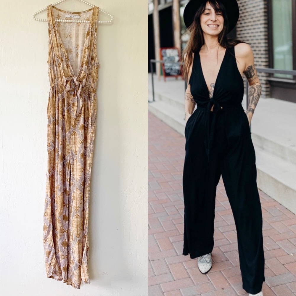 Revolve Aila Blue Maureen Jumpsuit - Picture 1 of 16